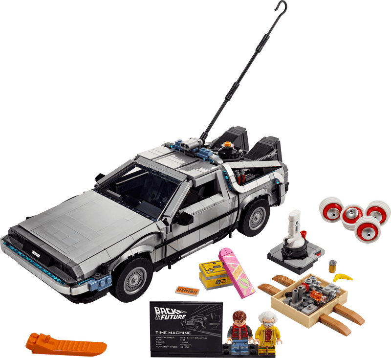 Productfoto LEGO Back to the Future tijdmachine (10300)