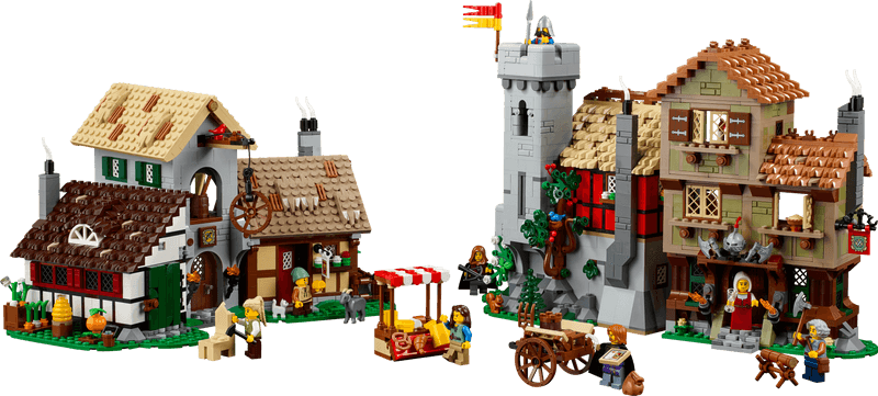 Productfoto LEGO Middeleeuws stadsplein (10332)