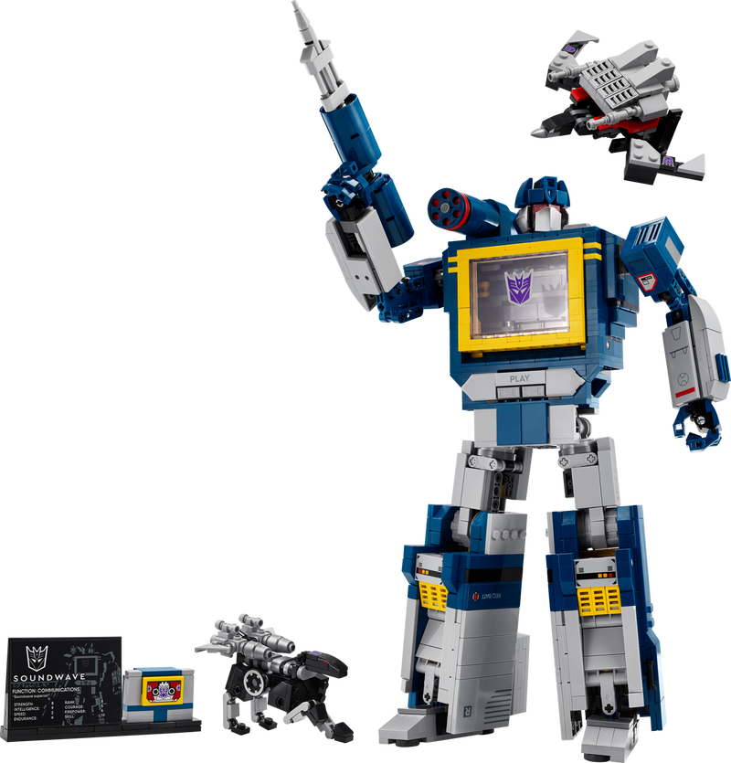 Productfoto LEGO Transformers: Soundwave (10358)