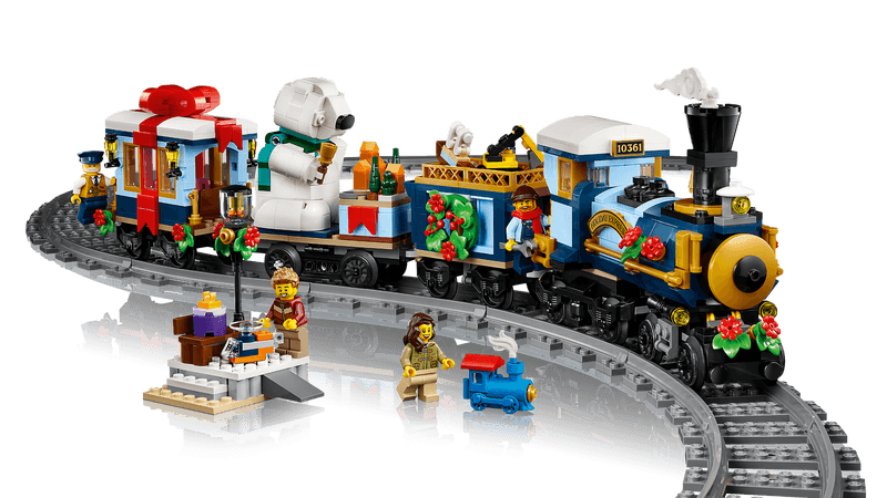 Productfoto LEGO Feestelijke kersttrein (10361)