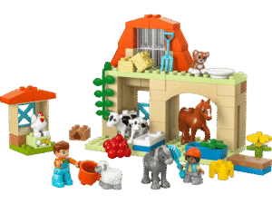 Productfoto LEGO Dieren verzorgen op de boerderij (10416)