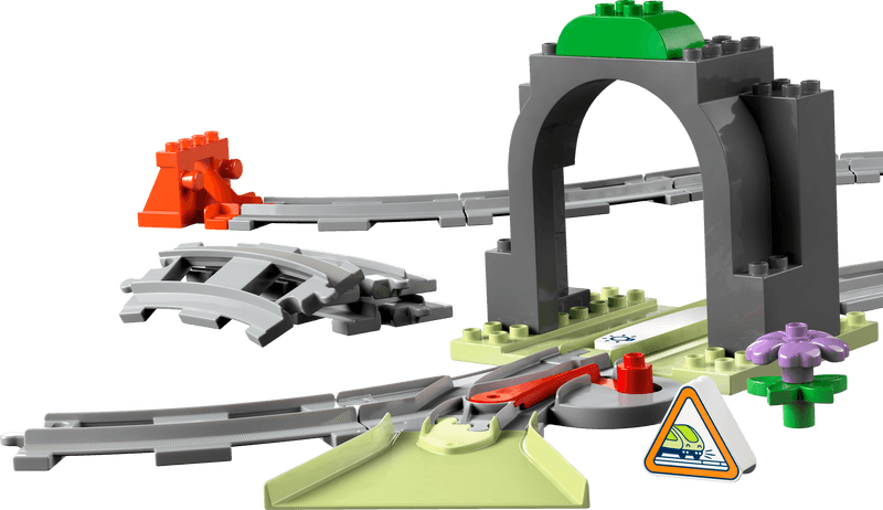 Productfoto LEGO Treintunnel en rails uitbreidingsset (10425)