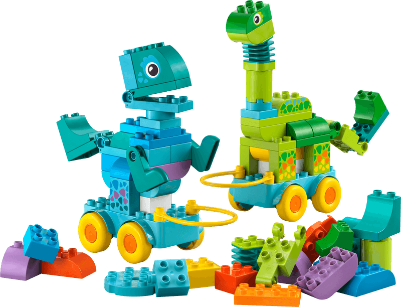 Productfoto LEGO 3-in-1 dinosaurussen op wielen (10451)