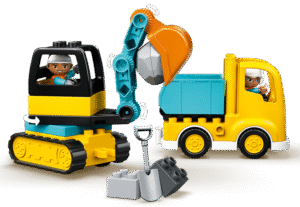 Productfoto LEGO Truck & Graafmachine met rupsbanden (10931)