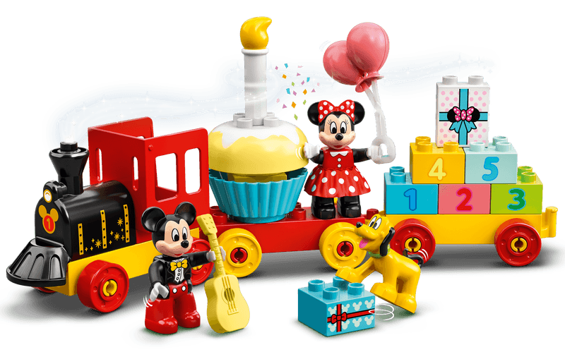 Productfoto LEGO Mickey & Minnie Verjaardagstrein (10941)