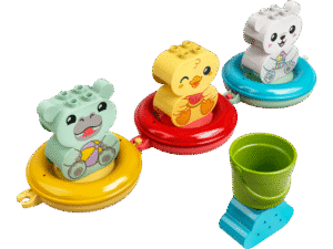 Productfoto LEGO Pret in bad: drijvende dierentrein (10965)