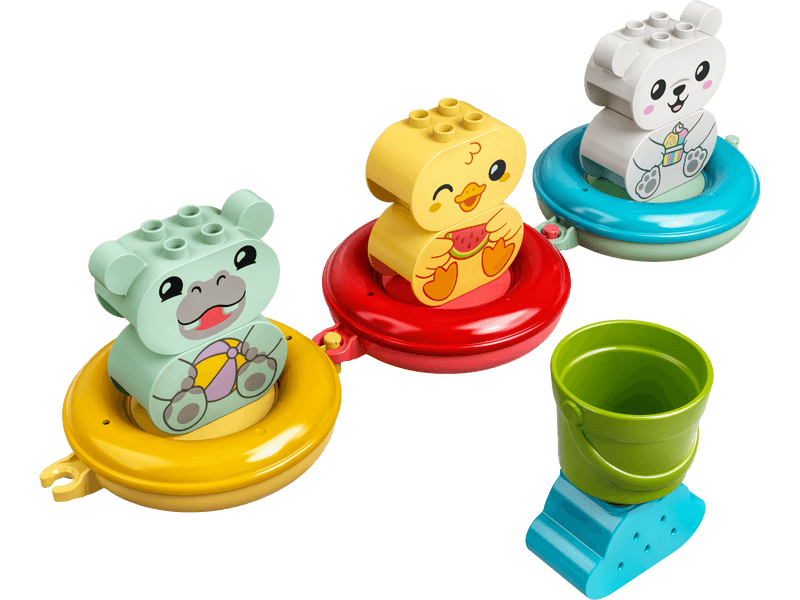 Productfoto LEGO Pret in bad: drijvende dierentrein (10965)