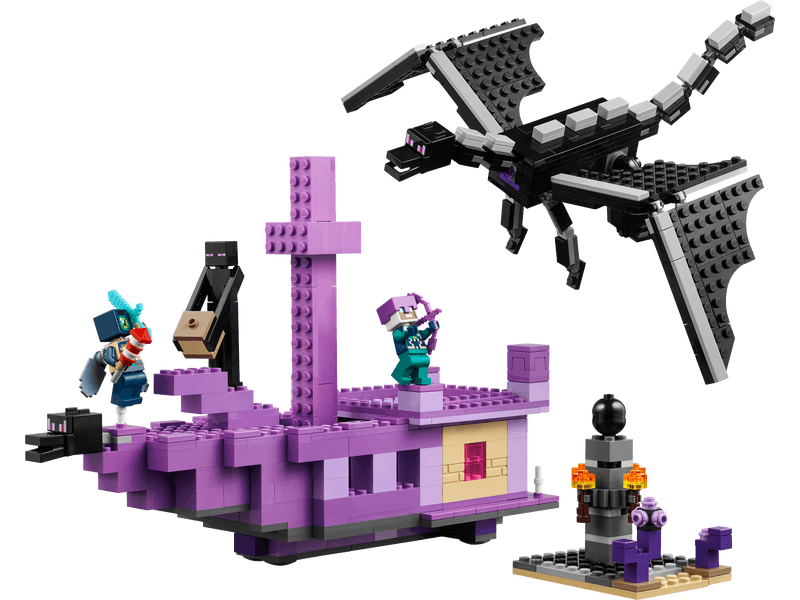 Productfoto LEGO De Enderdraak en het End-schip (21264)