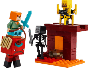 Productfoto LEGO De lavastrijd in de Nether (21266)