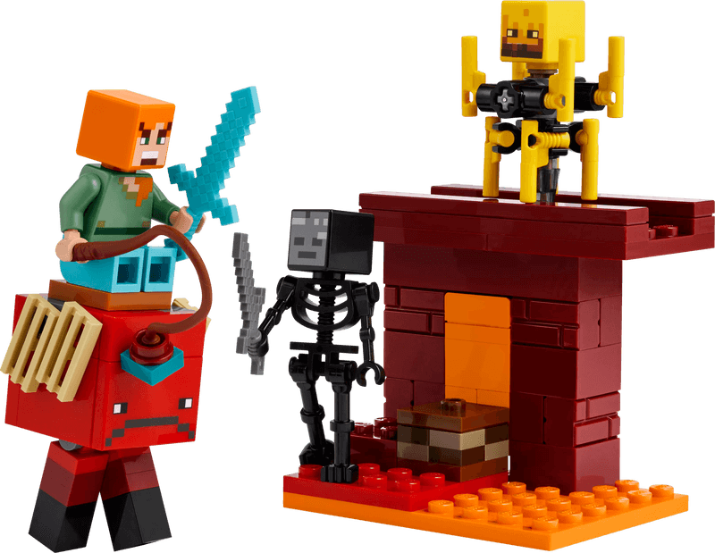 Productfoto LEGO De lavastrijd in de Nether (21266)