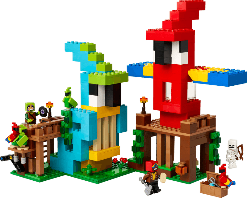 Productfoto LEGO De papegaaienhuizen (21282)