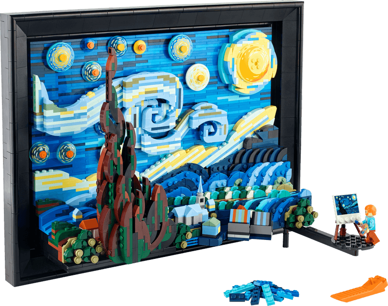 Productfoto LEGO Vincent van Gogh - De sterrennacht (21333)