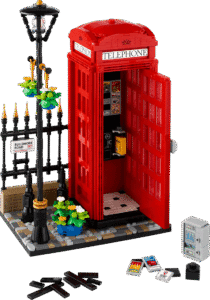 Productfoto LEGO Rode Londense telefooncel (21347)