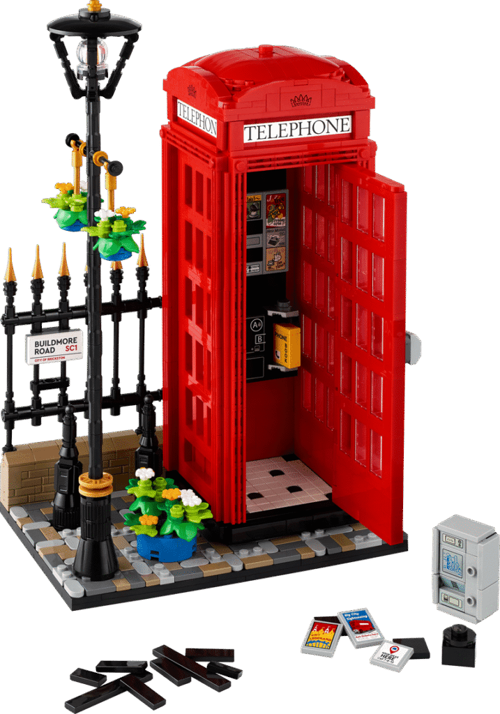 Productfoto LEGO Rode Londense telefooncel (21347)