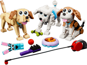 Productfoto LEGO Schattige honden (31137)