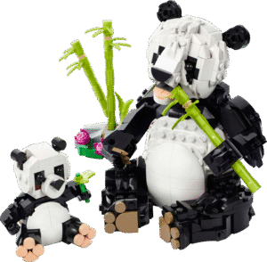 Productfoto LEGO Wilde dieren: pandafamilie (31165)