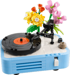 Productfoto LEGO Platenspeler met bloemen (31172)