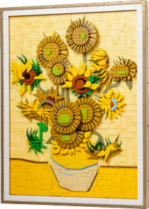 Productfoto LEGO Vincent van Gogh – Zonnebloemen (31215)
