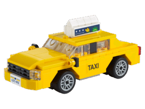 Productfoto LEGO Gele taxi (40468)