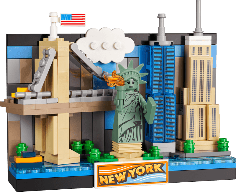 Productfoto LEGO Ansichtkaart van New York (40519)