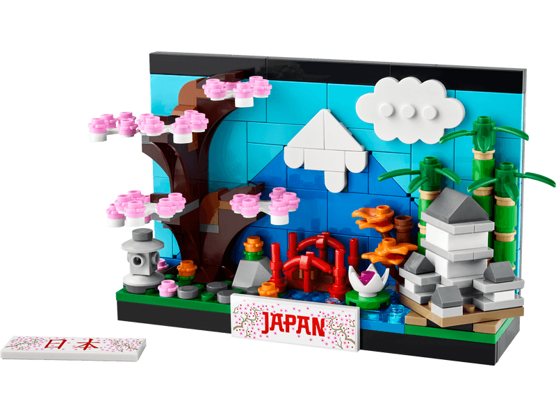 Productfoto LEGO Ansichtkaart van Japan (40713)