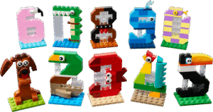 Productfoto LEGO Verjaardagscijfers (40807)