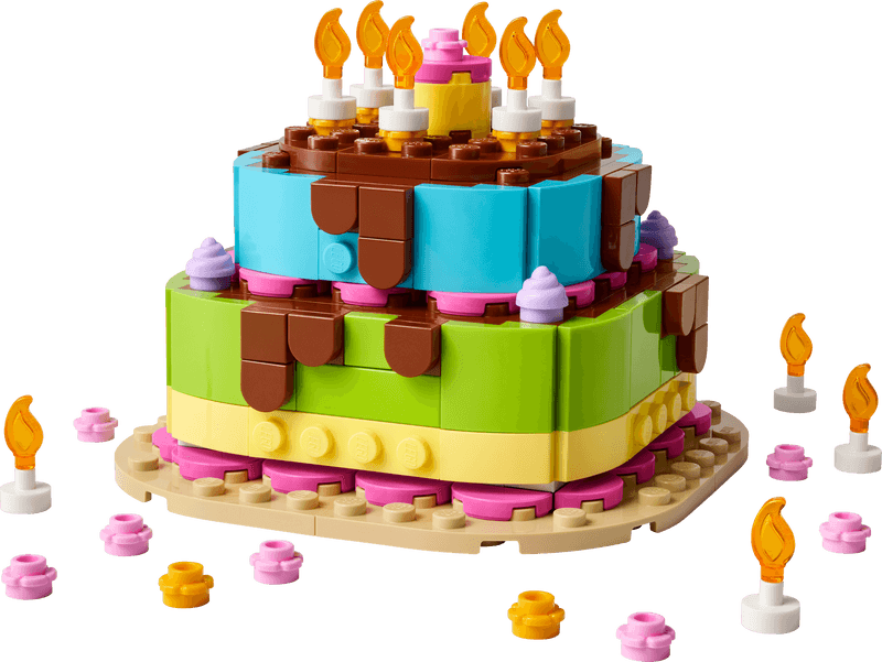 Productfoto LEGO Verjaardagstaart (40815)