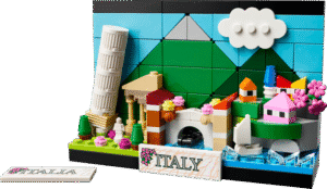 Productfoto LEGO Ansichtkaart van Italië (40818)