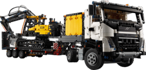 Productfoto LEGO Volvo FMX truck & EC230 elektrische graafmachine (42175)