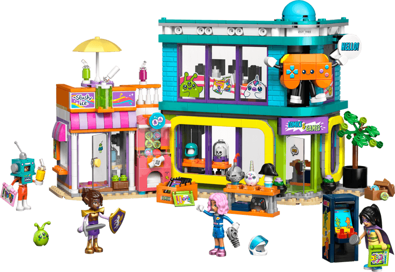 Productfoto LEGO Stripboeken- en gamewinkel (42674)