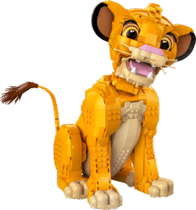Productfoto LEGO Jonge Simba de Leeuwenkoning (43247)