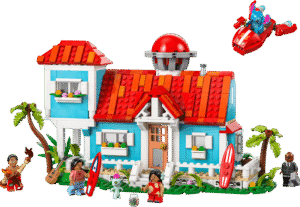 Productfoto LEGO Lilo en Stitch strandhuis (43268)