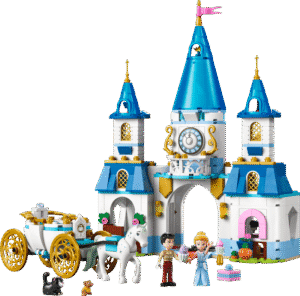 Productfoto LEGO Assepoesters kasteel en paardenkoets (43275)