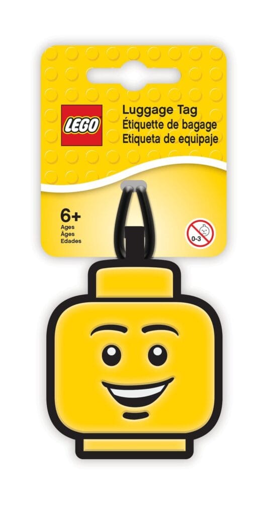 Productfoto LEGO Bagagelabel met jongensgezicht (5005117)