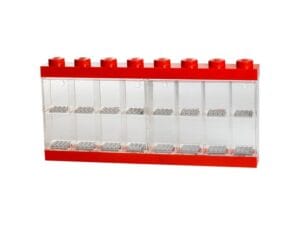 Productfoto LEGO Displaydoos voor 16 minifiguren – rood (5005149)