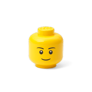 Productfoto LEGO Mini-jongensopberghoofd – felgeel (5005168)