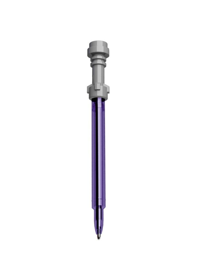 Productfoto LEGO Lichtzwaard-gelpen – lavendel (5005269)