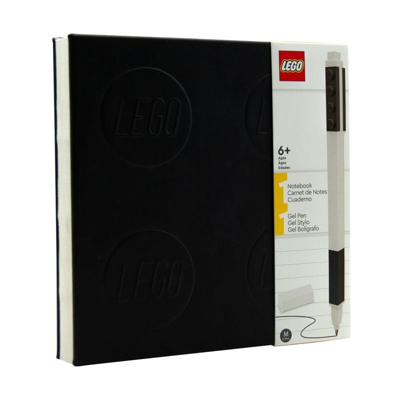 Productfoto LEGO Notitieboekje met gelpen – zwart (5005317)