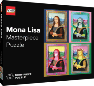 Productfoto LEGO Masterpiece Puzzle: Mona Lisa puzzel van 1000 stukjes (5005344)