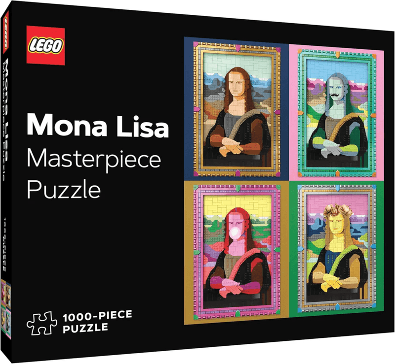 Productfoto LEGO Masterpiece Puzzle: Mona Lisa puzzel van 1000 stukjes (5005344)