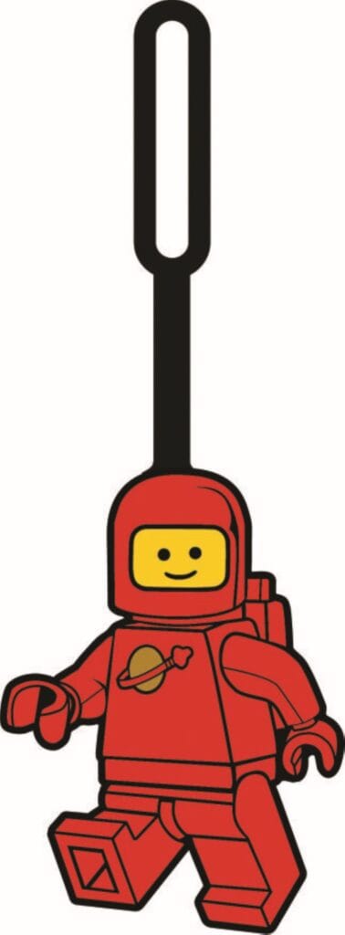 Productfoto LEGO Bagagelabel astronaut – rood (5005347)