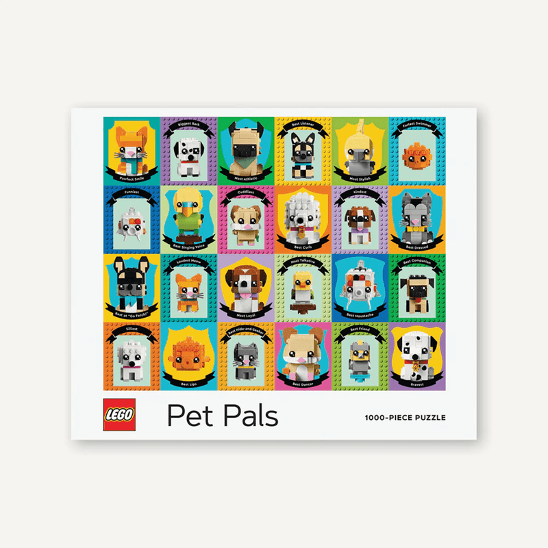 Productfoto LEGO Puzzel van 1000 stukjes: Dierenvrienden (5005350)