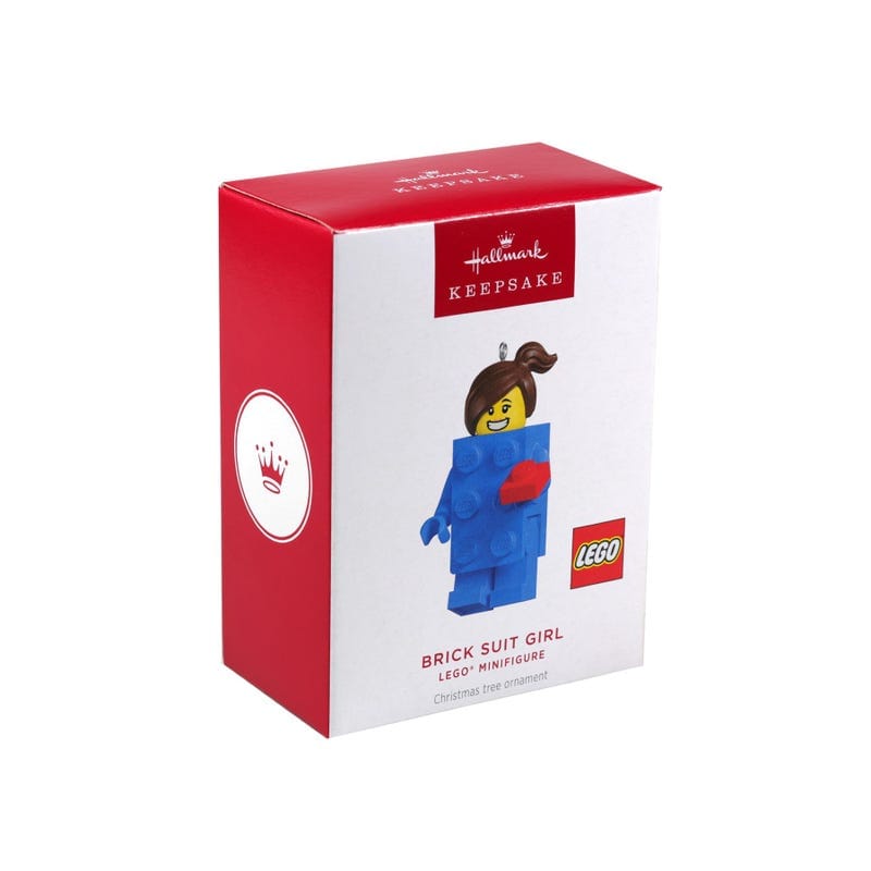 Productfoto LEGO Meisje in stenenpak kerstversiering om te verzamelen (5005382)