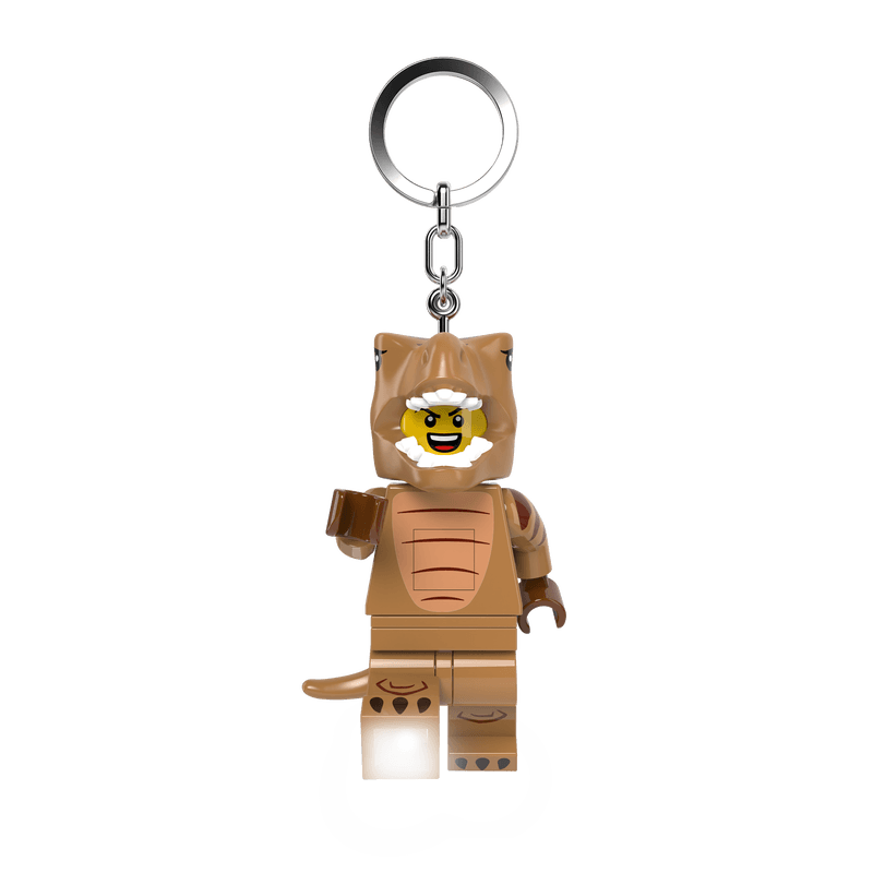 Productfoto LEGO Fan in T. rex pak sleutellampje (5005384)