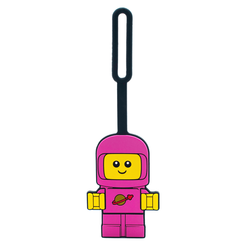 Productfoto LEGO Ruimtebaby bagagelabel – roze (5005388)