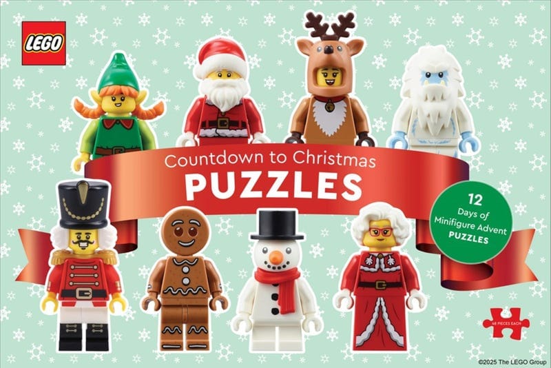 Productfoto LEGO Aftellen naar kerst: 12 dagen adventspuzzels met minifiguren (5005412)