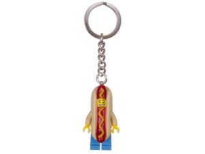 Productfoto LEGO Hotdogverkoper sleutelhanger (5005426)
