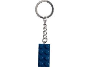 Productfoto LEGO Oceaanblauwe 2x4 sleutelhanger (5005449)