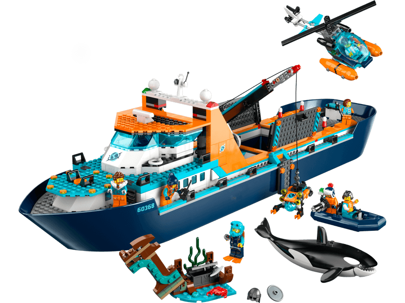 Productfoto LEGO Poolonderzoeksschip (60368)