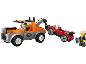 Productfoto LEGO Sleepwagen en sportautoreparatie (60435)